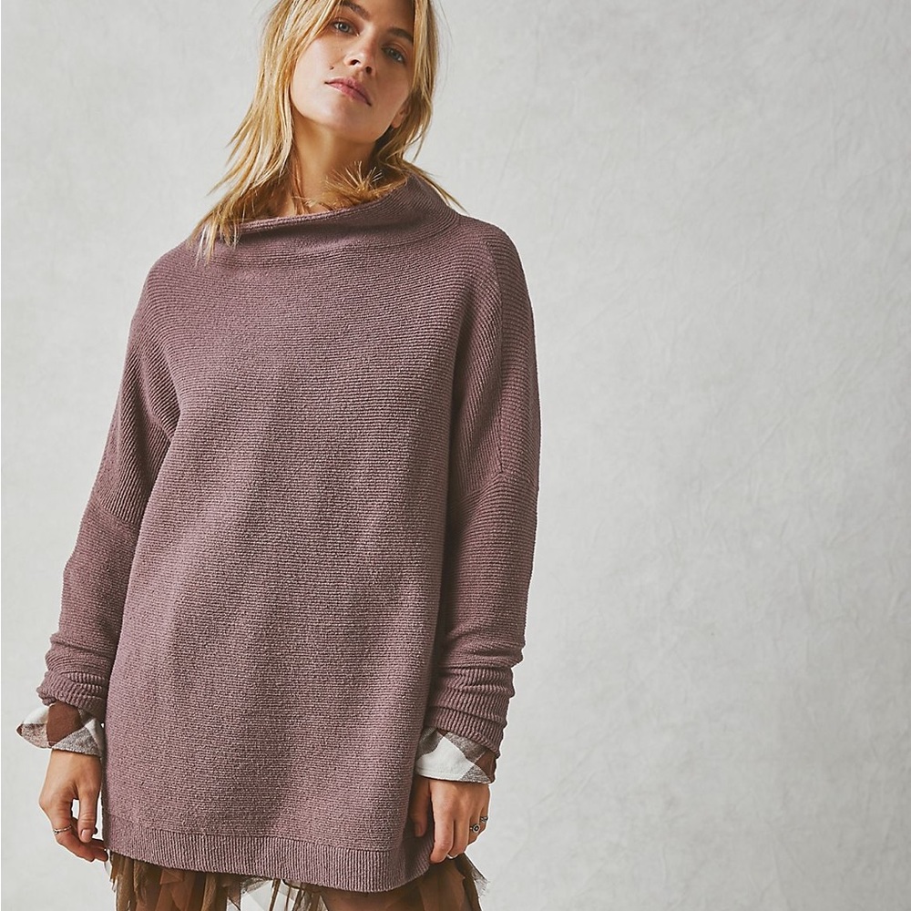 Free People ottoman tunic nutmeg color